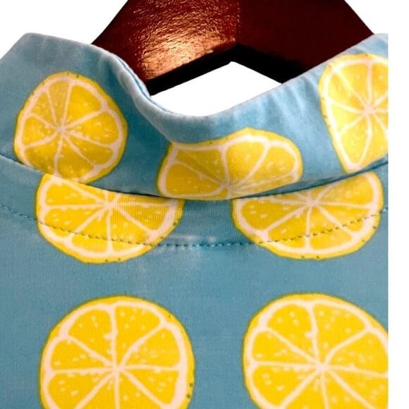 Bundle of 2 Sailor-Sailor Sleeveless Tops Size Small Lemon & Anchor Prints - Picture 6 of 13